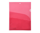 FOUR-N-ONE™ ORGANIZ-R™
4-Pocket Plastic Organization Folder, Transparent red