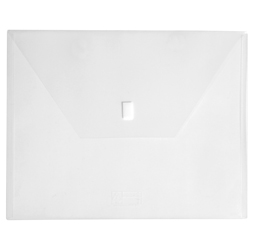 11 x 14 Clear Plastic Oversized Envelope with Velcro