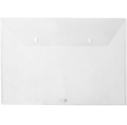 18 x 24 Clear Plastic Oversized Envelope with Velcro