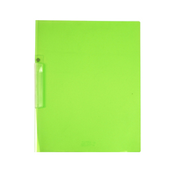 Green Plastic Report Cover, Clear Front Report Cover