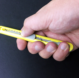 ABS Grip Multi-Blade Cartridge Knife, Snap Off Utility Knife