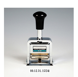 Automatic Numbering and Dating Machine, Date stamp