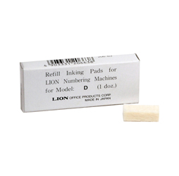 Replacement Ink Pad for D Model Automatic Numbering Machines