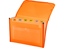CLEAR-LINE INSTA-COVER 7-pocket Poly Expanding File, Orange