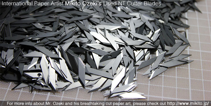 NT Cutter Blades for Heavy-Duty Circle Cutters and Mat Board Cutters, 10-Blade BC-400P