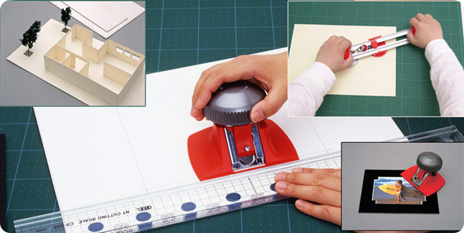 MAT BOARD CUTTERS: Perfect with NT Cutter knives or under an art knife From  Lion Office Product