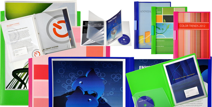 PLASTIC PRESENTATION FOLDERS