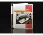 presentation book with clear sleeves