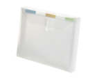 DESIGN-R-LINE™
4-Pocket Travel Poly Expanding File, Clear