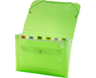 CLEAR-LINE™
7-pocket Poly Expanding File, Transparent Green