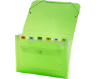 CLEAR-LINE™
7-pocket Poly Expanding File, Transparent Green