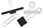 LARGE CLIPS: Binder clips, paper clips, grip clips and more