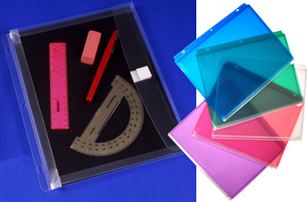 PLASTIC BINDER POCKETS