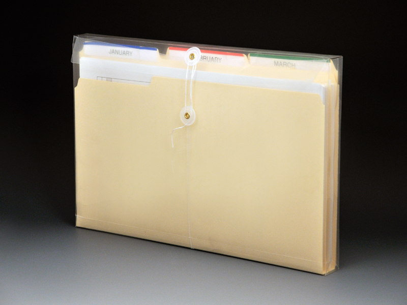 Hook and Loop Closure Reusable Envelopes Side Loading Transparent with 1 Gusset for Extra Capacity Small Size by Better Office Products Assorted Colors 7.5 x 5.5 Inch 36 Plastic Envelopes 