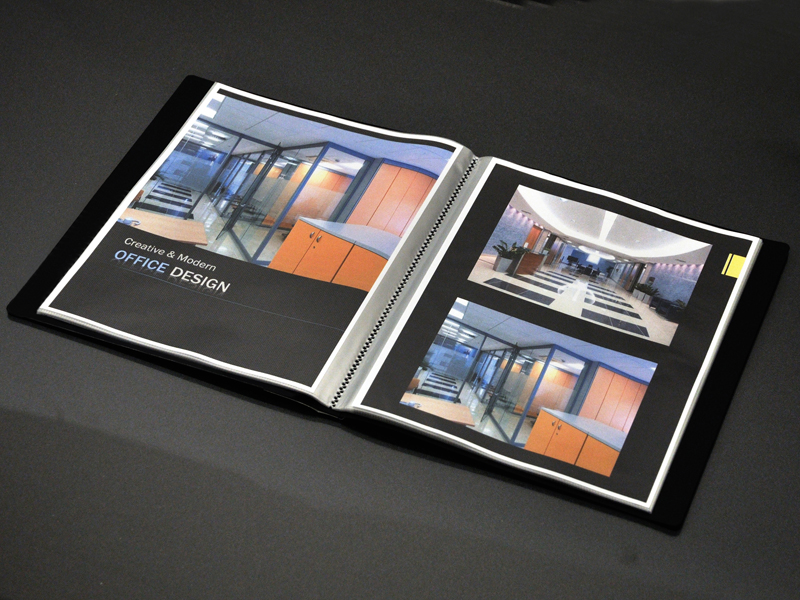 portfolio presentation book