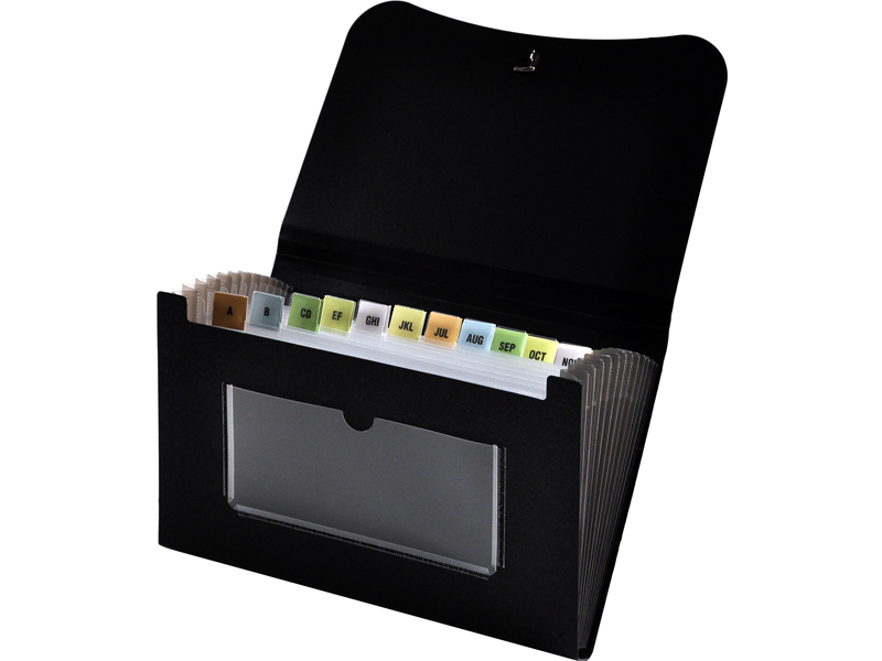 11x17 Polyfite Filing Folder (9 per Package)(Black)