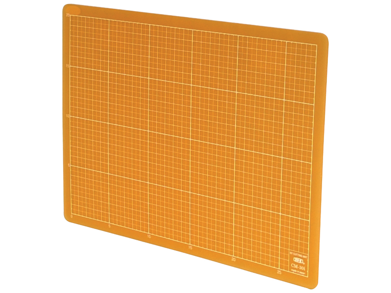 Colorful Translucent Cutting Mat 9 X 12 Translucent Orange