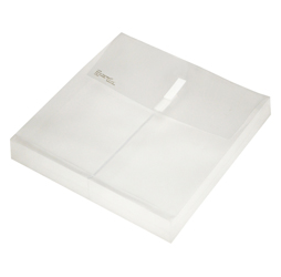 Clear Plastic Envelope with Velcro, 12 x 12 Envelopes