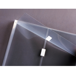 Clear Plastic Envelope with Velcro, 12 x 12 Envelopes