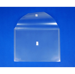 Clear Plastic Envelope with Velcro, A4 Size Envelope
