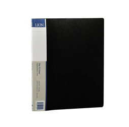 Art Portfolio Presentation Display Book, 6-pocket, Black