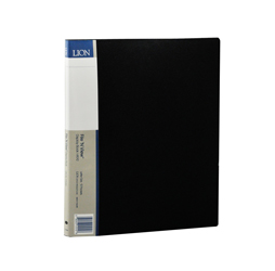 Art Portfolio Presentation Display Book, 12-pocket, Black