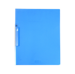 Blue Plastic Report Cover, Clear Front Report Cover