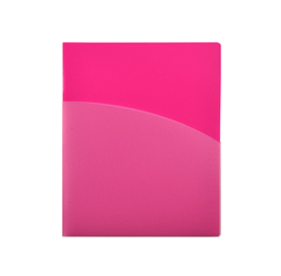 4-Pocket Folder, Hot Pink Pocket Folder