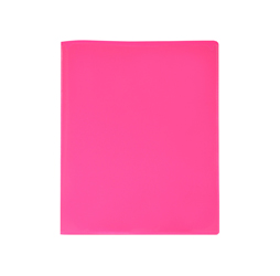 2-Pocket Pink Presentation Folder, Hot Pink Pocket Folder