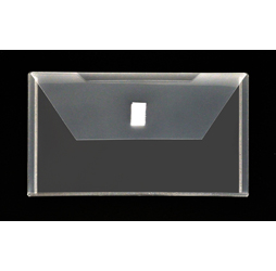 Clear Small Plastic Envelope with Velcro, 6 x 9 Envelope