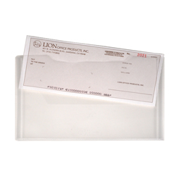 Clear Small Plastic Envelope with Velcro, 6 x 9 Envelope