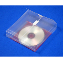 Clear Small Plastic Envelope with Velcro, 6 x 6 Envelope