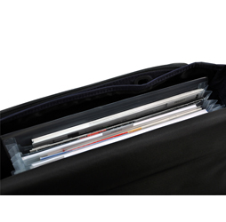 4-Pocket Clear Poly Expanding File, Clear Poly Envelope