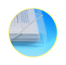 Clear Plastic Expanding Document Wallet, Letter