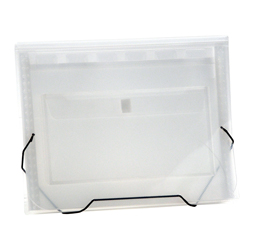 CLEAR-LINE 7-pocket Poly Expanding File, Clear