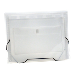 CLEAR-LINE 7-pocket Poly Expanding File, Clear