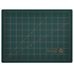 Post Consumer Recycled Cutting Mat, 9 x 12, Green