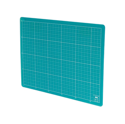 Colorful Translucent Cutting Mat, 9 X 12, Translucent Blue