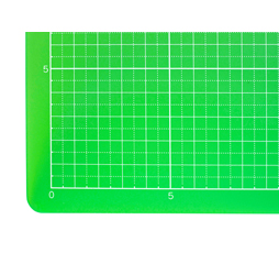 Colorful Translucent Cutting Mat, 9 X 12, Translucent Green