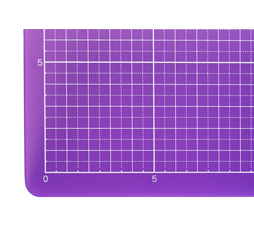 Colorful Translucent Cutting Mat, 9 X 12, Translucent Purple