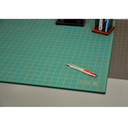 Post Consumer Recycled Large Cutting Mat, 24 x 36, Green