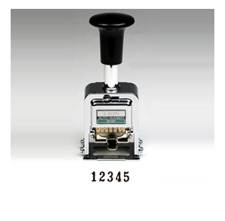 Heavy-Duty 5-digit Automatic Numbering Machine, Roman