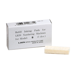 Replacement Ink Pad for B Model Automatic Numbering Machines