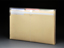 Clear Plastic Envelopes with Velcro, Legal Size Envelopes, Side