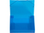 2-inch Capacity Plastic Document File Tote, Blue