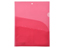 4-Pocket Red Plastic Organization Folder