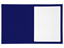 Framed View Blue Presentation Folders, Blue Pocket Folders