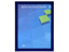 Framed View Blue Presentation Folders, Blue Pocket Folders