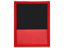 Framed View Red Presentation Folders, Red Pocket Folders