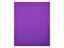 2-Pocket Plastic Folder, Purple Pocket Folder